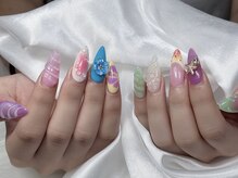 サリーネイルラボ(Sully Nail Lab)/いろいろ手描きネイル