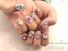 キラキラ韓国ネイル☆