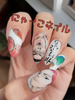 痛ネイル☆持ち込みデザイン