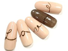 コルン/バレンタインネイル