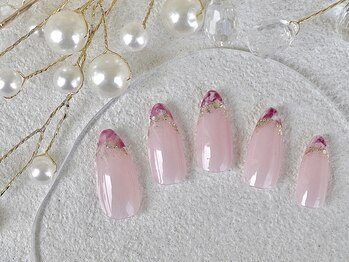 ネイルサロン リッチーズ(nail salon Riches)/マーブルフレンチ