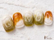 アイネイルズ 横浜WEST店(I-nails)/抹茶ミルクネイル9480円