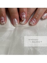 ニコ(nico+)/さくらんぼネイル☆