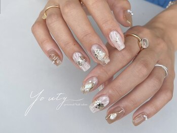 ユーティーネイル(Youty Nail)/ミラーデザインネイル