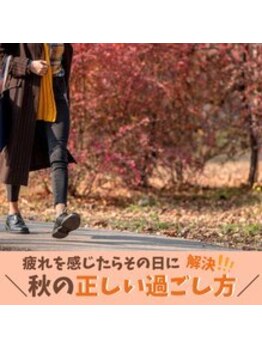 ハリファ鍼灸院 横浜関内院(HariFa鍼灸院)/秋の対策