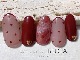 M-999 大人バレンタインネイル