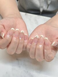 パステル/バターイエローネイル