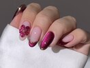 夏花ネイル
