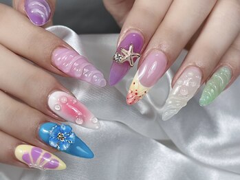 サリーネイルラボ(Sully Nail Lab)/夏ネイル、おすすめデザイン