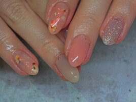 お花ネイル
