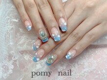 ポミーネイル 渋谷店(Pomy nail)/雲ネイル