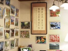 清流堂/店内受付の雰囲気