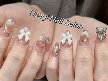 ウサギネイル 新大久保店(usagi nail)/春かわいいネイル