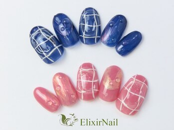 エリクサーネイル 池袋(Elixir Nail)/定額b カジュアル/クーポン使用