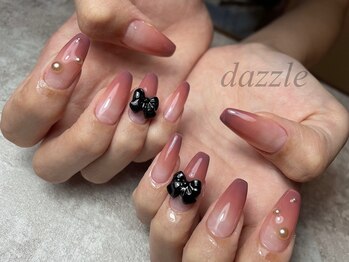 ダズル(dazzle)/カラーグラデーションネイル