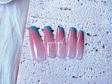 ニナネイル 中野駅前店(nyna nail)/チップ長さ出し定額シンプル