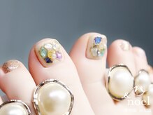 ノエル(Noel)/フットネイル 深海シェルネイル