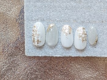 ツイードネイル◎¥8500