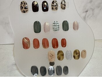 リーブル(LIBRE)の写真/季節やトレンドに合わせて一人一人に合った施術を致します！お気に入りが見つかる♪カラーチェンジもOK