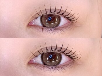 Nai-Chan Eye 渋谷【道玄坂店】《まつげパーマ/マツエク/パリジェンヌ/LED/眉毛》の写真/Nai-Chan Eye 渋谷で叶う、自まつげ風のナチュラル上品な目元。