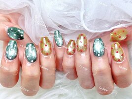 可愛いドットネイル