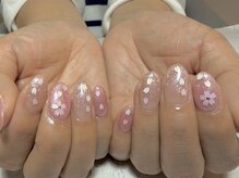 クレスト 高槻店(CREST)/桜ホロネイル♪定額デザイン★