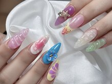 サリーネイルラボ(Sully Nail Lab)/マーブルベイル