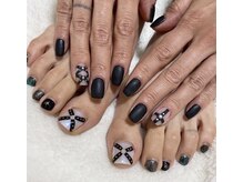 ジュリーネイル 所沢店/ガーターデザイン