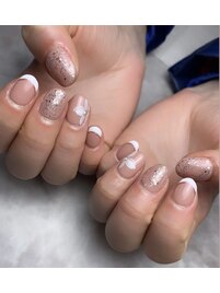 花柄ネイル