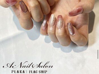 エーネイルサロン プラーカ本店(A-Nail Salon)/ニュアンスネイル
