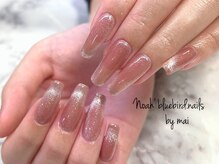 ノアブルーバードネイルズ(Noah' bluebird .nails)/綺麗めデザインネイル