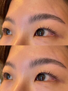 ヘアーウニール アイ(Hair Unir eye)の写真/似合わせ眉で印象チェンジ◇自眉を活かしながら毛流れを整える事で毎日のメイクも簡単に♪