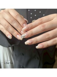ヌーディーカラー×シルバー