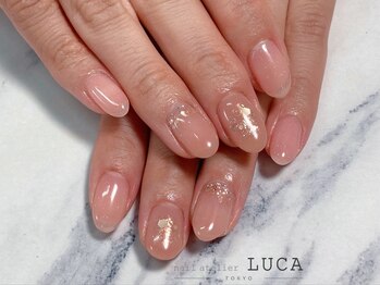 ネイルアトリエルカ(nail atelier LUCA)/W-226 大人上品テラコッタネイル