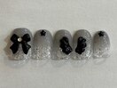 韓国リボンキラキラ羽根¥9000