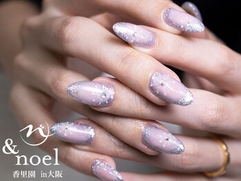 ノエル(Noel)/雪の結晶フラッシュネイル