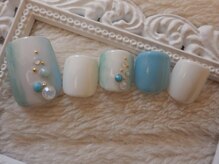 アム ネイル(am.nail)/フットジェル・オフ込7900円★