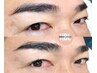 【男性アイブロウ】ハリウッドアイブロウリフト〈美眉wax込〉¥7500→6900