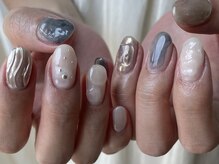 リノ 大阪本町店(lino)/ニュアンスネイル【9.4.s】