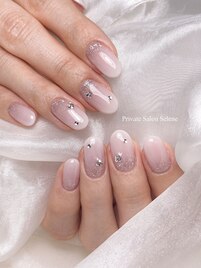 グラデーション/ワンホンネイル