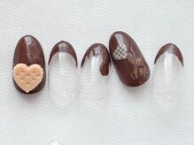 アンドエーネイル(&a.nail)/バレンタインデザイン