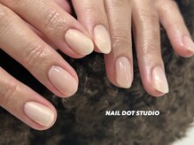 ネイルドットスタジオ 堺筋本町(NAIL DOT STUDIO)/ちゅるんワンカラー