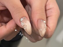 ネイル アヴァンス あべのルシアス店(Nail AVANCE.)/キラキラワンホン　ichika
