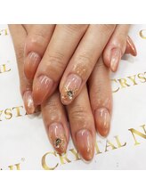 クリスタルネイル ゆめタウン博多店(CRYSTAL NAIL)/グラデーションネイル