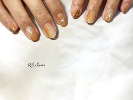 オレンジ☆ベージュ