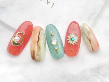 ターラ(Tara)/エスニックデザインネイル