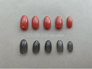 カラーレス(COLORLESS)/9月new design☆シンプルコース