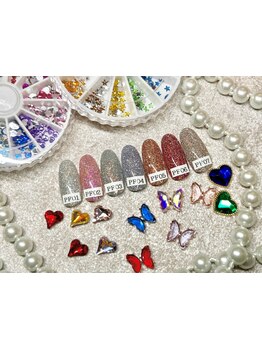 カラー・パーツの種類が豊富