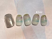 ネイルサロン トゥデイ 心斎橋店(Today)/Simple plus art¥9300→¥5800