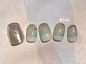 ネイルサロン トゥデイ 心斎橋店(Today)/Simple plus art¥9300→¥5800